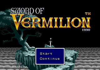 Игровая карта Sword Of Vermilion 16bit MD для Sega Mega Drive Genesis