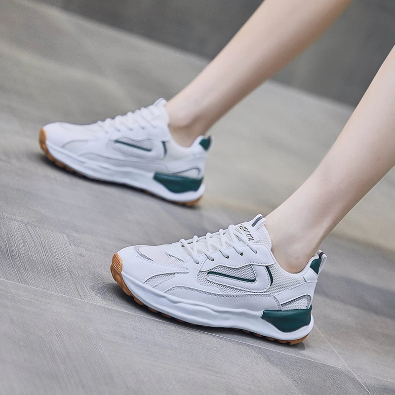 

Women Sneakers 2022 Fashion Platform Sport Shoes Women Non Slip Breathable Casual Shoes Women Increase Shoes Zapatos De Mujer