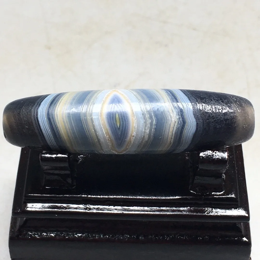 Тибет Lanqin шелковый Tianyan Dzi Ran агат Lezi ожерелье на ключице кулон аксессуары из