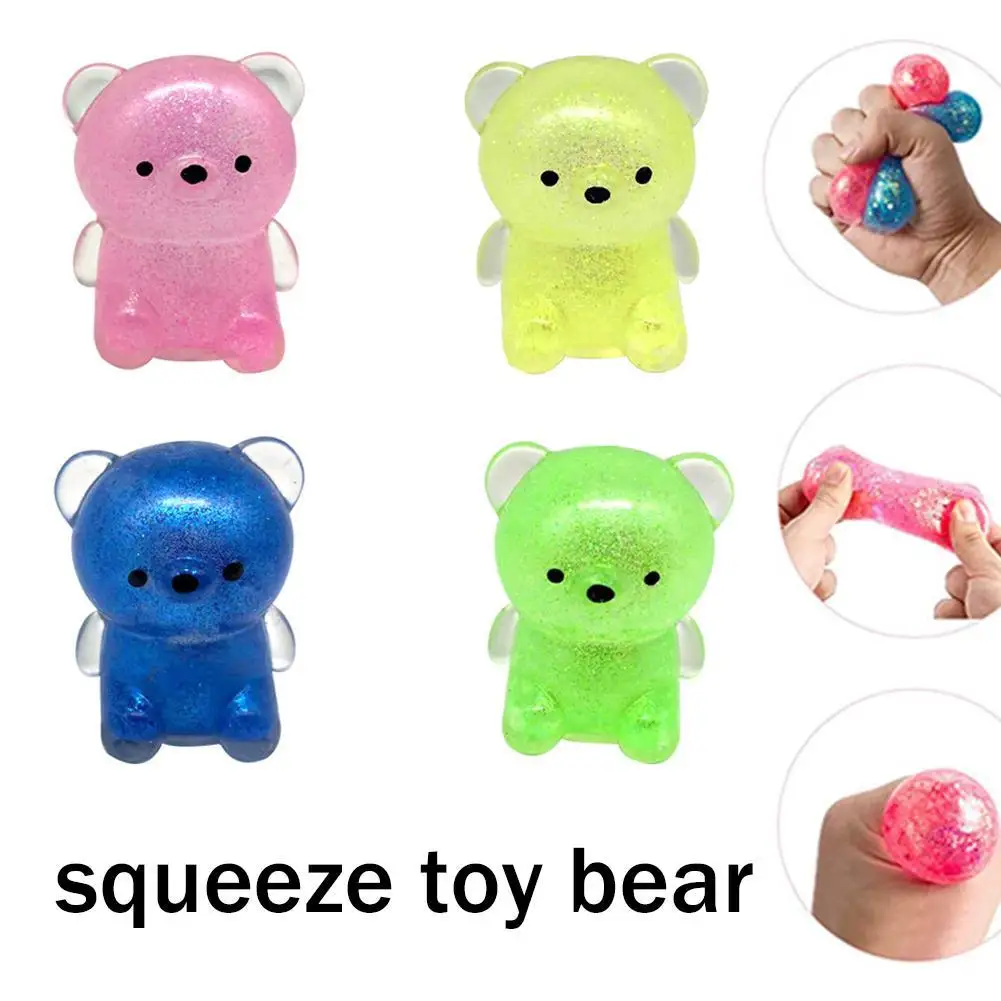 

Mochi Squishies Kawaii Anima Bear Squishy Toy For Kids Antistress Ball Squeeze Party Favors Stress Relief Toys For Birthday gift