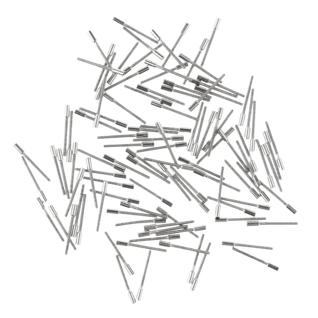 

100Pcs Tap Threads Stem Extensions Extender for Watch Repairs Broken