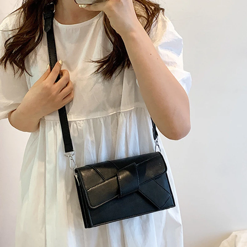 Fashion Women's Shoulder Bag Luxury Handbags and Purses Designer Solid Pu Leather Crossbody Bags Casual Female Messenger Bag