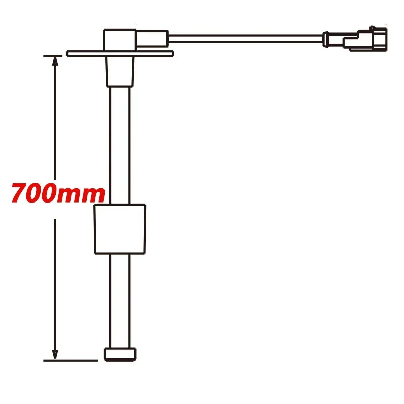 

Датчик уровня жидкости 700 мм, лодка, морской автофургон, датчик уровня воды, топлива, блок отправки бака, 0-190 Ом