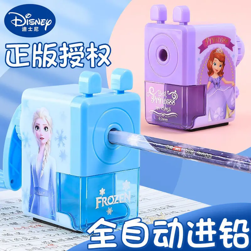 

Машинка для заточки карандашей «Холодное сердце» Disney, автоматический оригинальный милый точильный инструмент с ручным заводом