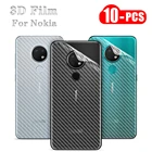 10 шт 3D защитные наклейки из углеродного волокна Защита экрана для Nokia 5,3 2,3 1,3 7,2 2,2 4,2 3,2 5,1 3,1 2,1 6,1 8,1 Plus 6 пленка