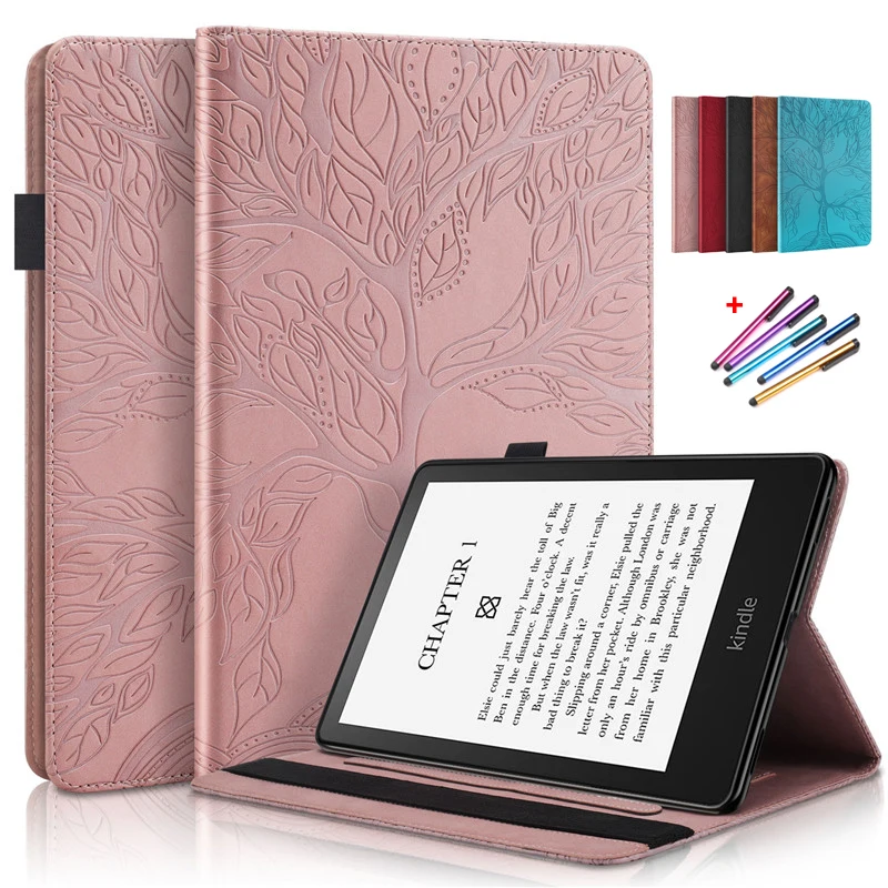 

Tablet Funda For Kindle 2022 Case 6 inch Emboss Tree Flip Wallet Stand Case For All New Kindle 11th Generation 2022 Cover c2v2l3