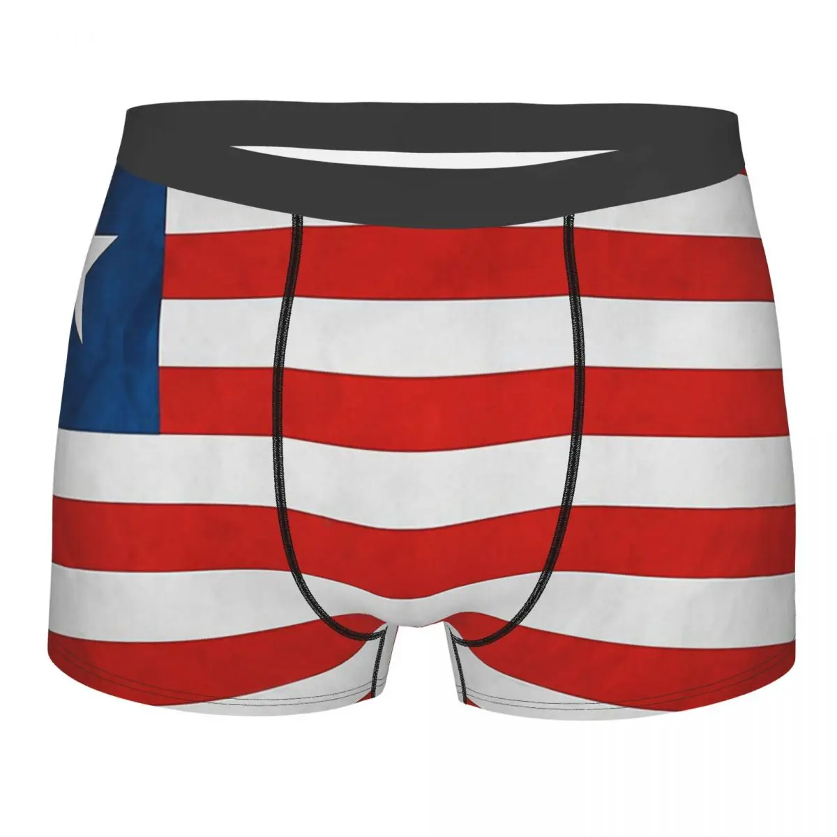 

Liberia Liberian National Flag Underpants Cotton Panties Man Underwear Ventilate Shorts Boxer Briefs