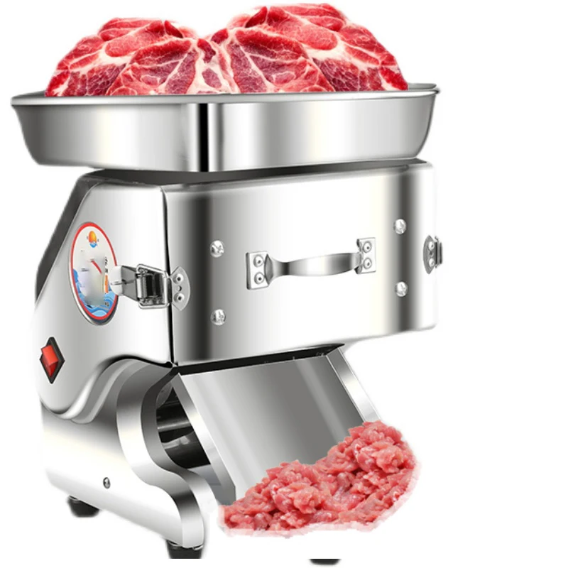 

Electric Meat cutter multi-function stainless steel slicer meat slicer commercial electric shredded diced meat slices