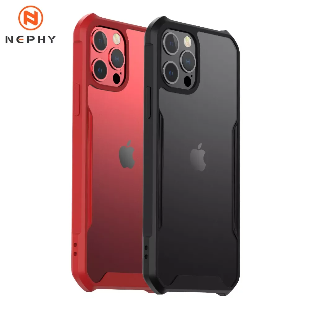 

Luxury Shockproof Case For iPhone 12 11 Pro XS Max X XR 6 6S 7 8 Plus 12pro Mobile Phone Cover Back Clear Shell Soft Bumper Hull