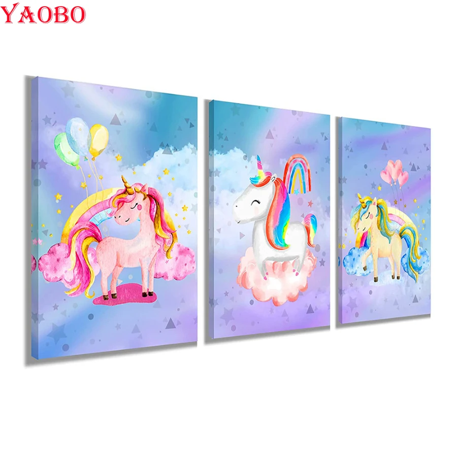 

Набор для алмазной вышивки «сделай сам», 3 шт.