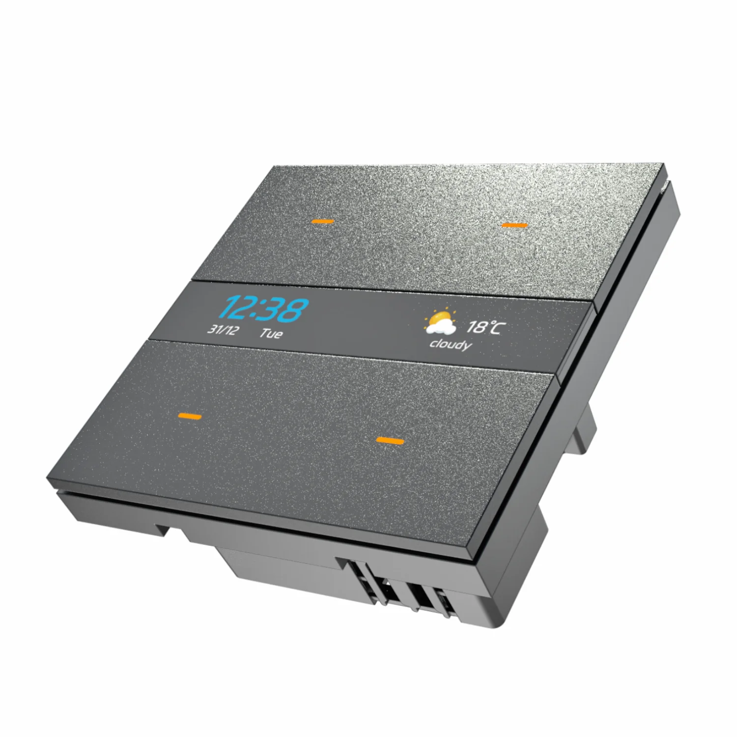 Фото M8-Pro Zigbee Switch Многоязычная панель дисплея MQTT Tuya Умный домашний помощник Совместимая беспроводная система управления №2