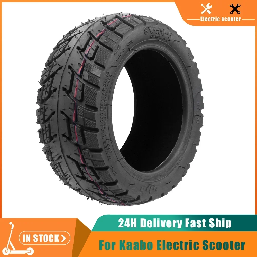 

8x3.00-5 Tubeless Tire Off-Road Vacuum Tires for Kaabo Mantis 8 Electric Scooter 8 Inch Outer Tire 8x3.0 Tyre Accessories