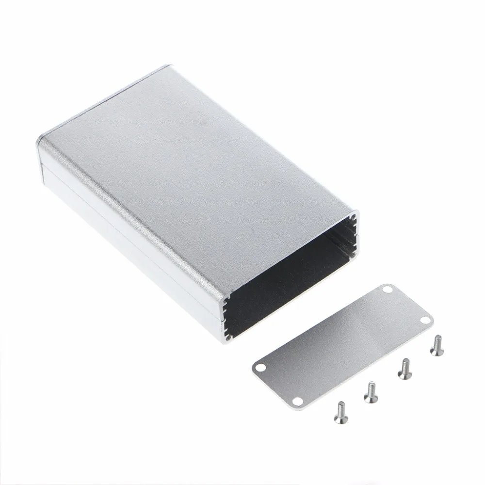 

1 PC Aluminum Silver Color Project Box Enclosure Case Electronic DIY Instrument Case 80x50x20mm #1A60341 #