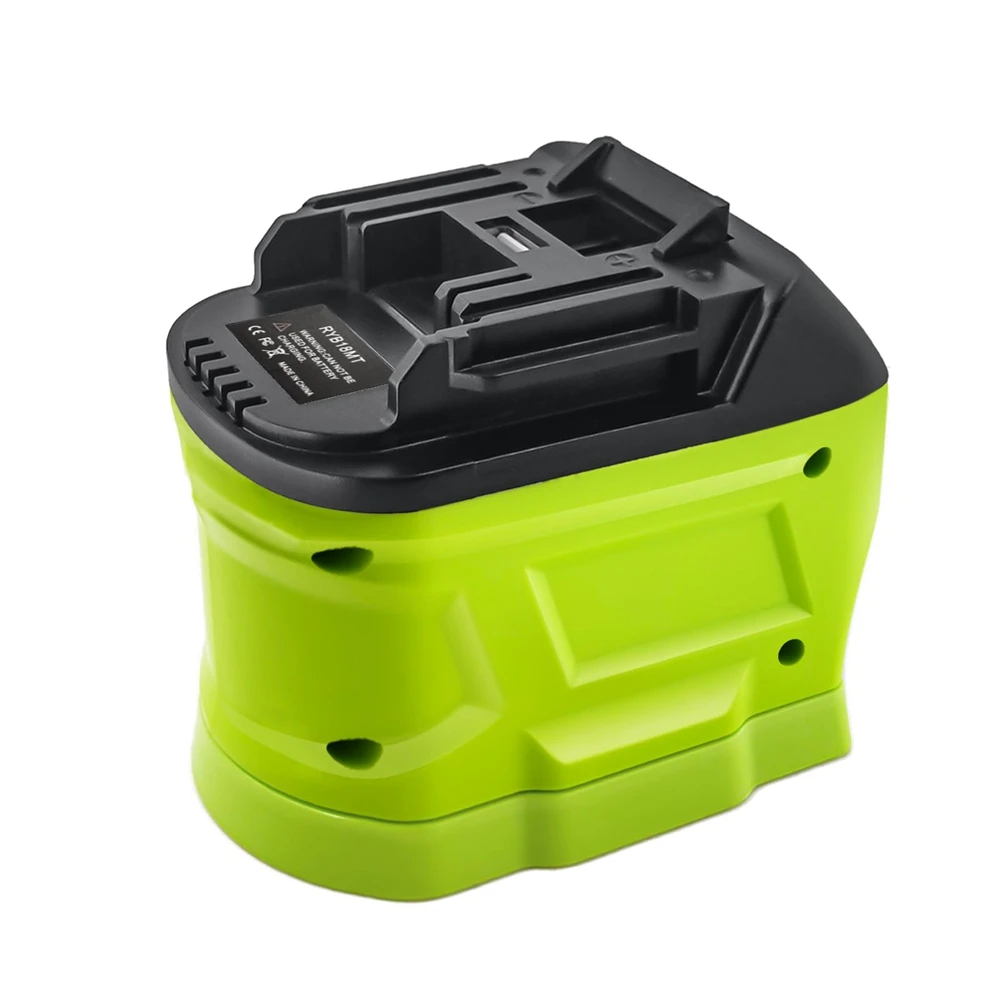 Адаптер RYB18MT для литий-ионного аккумулятора Ryobi 18 В ONE+ P107 P108 преобразователь в