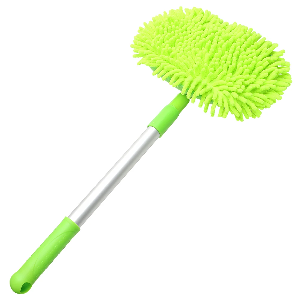 

Car Cleaning Mop, Rag, Window Cleaning Tool Dust Wax Mop, Light and SimpleStainless Steel, Easy To Absorb Water and Dry CarWash
