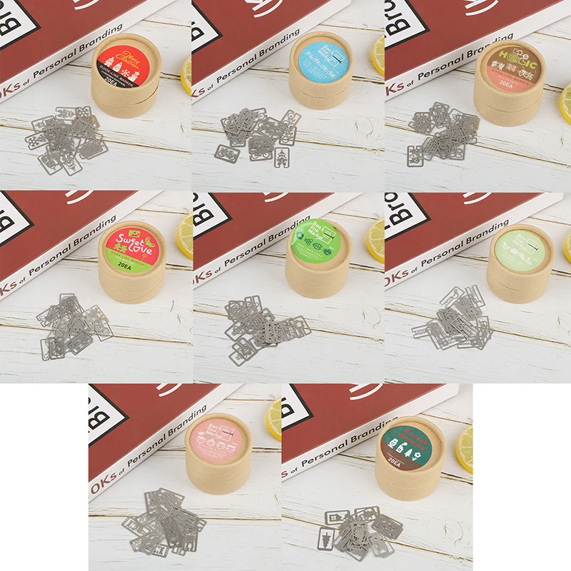 20 шт. маленькая металлическая Закладка для книг