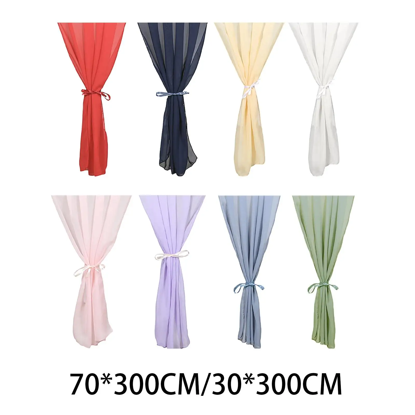 

Chiffon Table Runner Wedding Table Runner for Bridal Baby Shower Decorations