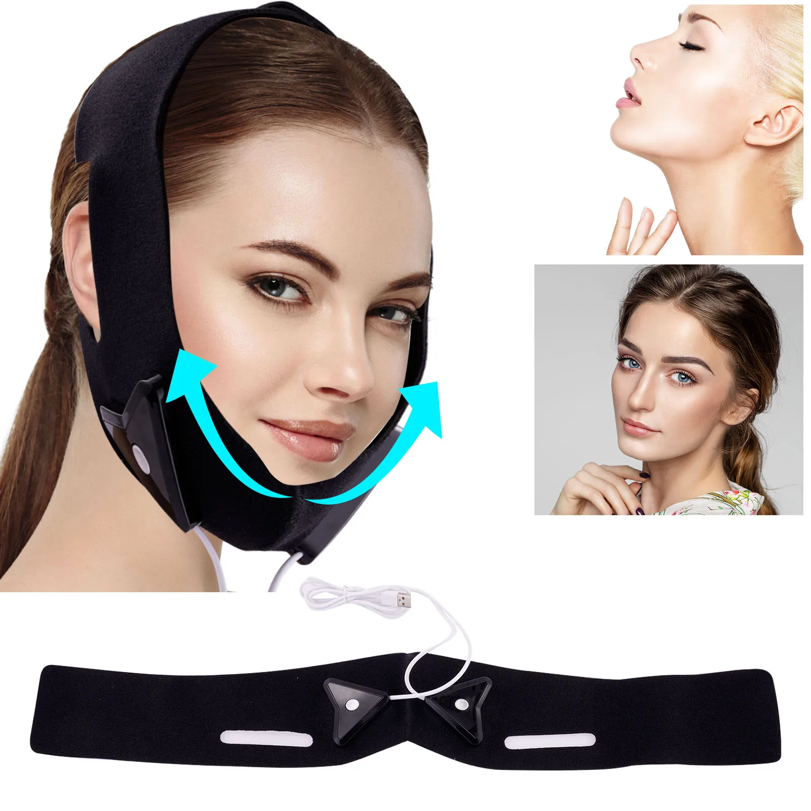 

V Lift Face Device Electric Intelligent VFace Shaping Massager V Face Machine Lift Face Cellulite Massagers For Reduce Double