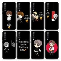 phone case for xiaomi mi a2 8 9 se 9t 10 10t 10s cc9 e note 10 lite pro 5g soft silicone case cover cartoon cute boys