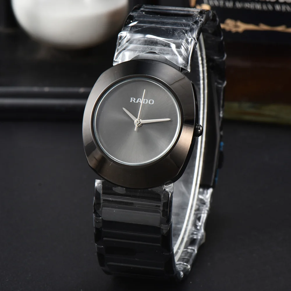 Hot Selling Rado Classic Style Original Watch Men's All Stainless Steel Fashion Simple Watch Quality Sports Waterproof AAA Clock