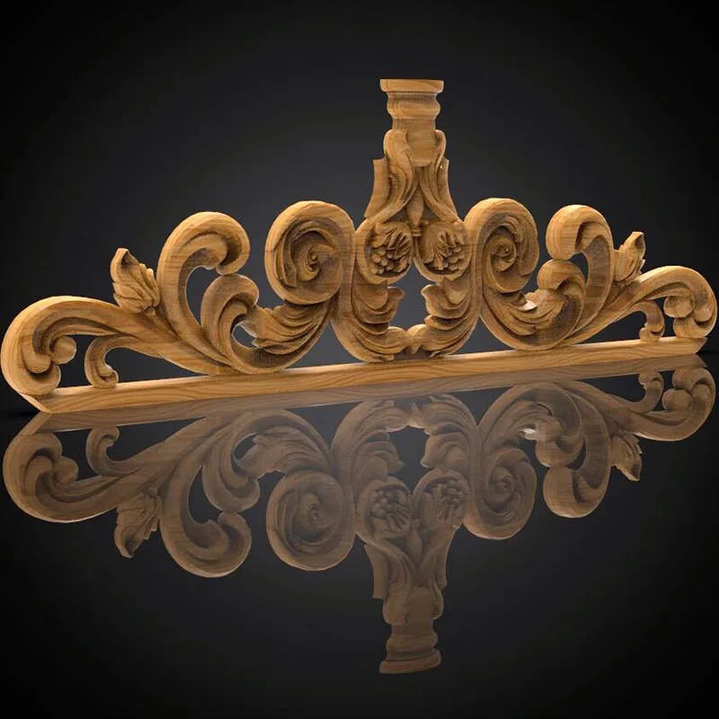 3D модель для ЧПУ резная фигурка скульптурная машина в станке напильник