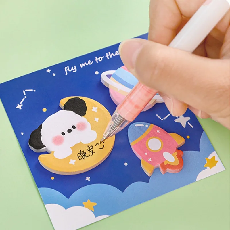 Рисунок 5 - 60 листов, Стикеры для заметок с мультяшным медведем