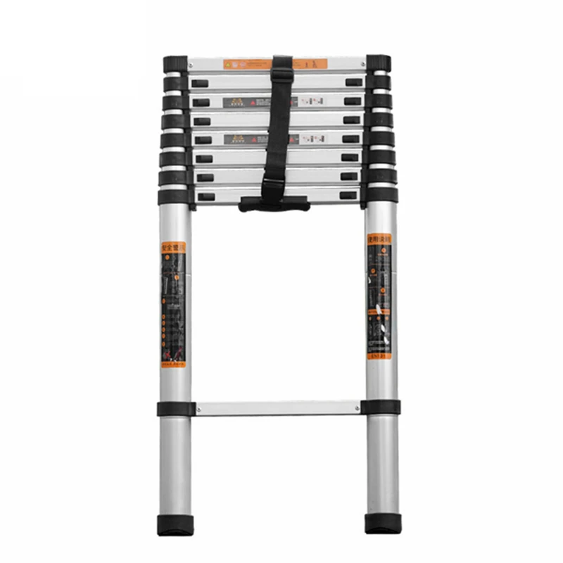 

Портативная телескопическая складная алюминиевая лестница, 5,5 м