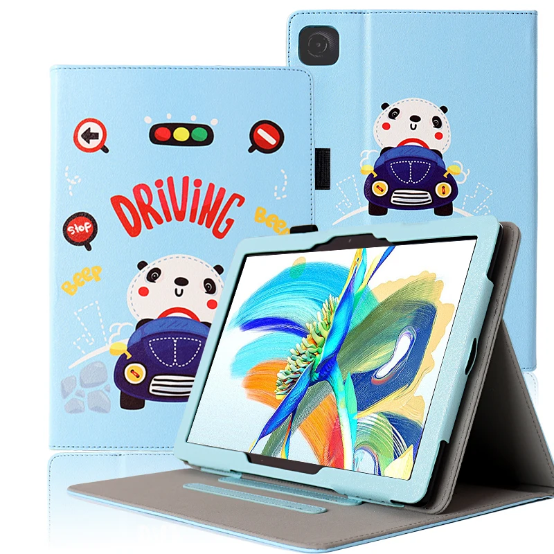 

Folio Folding Stand Cover for TCL Tab 10s 5G Case 10.1" Tablet PC Handheld Funda Magnetic Closure