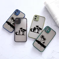 unique aesthetic design anime print phone case for iphone 12 mini 11 13 pro x xs xr max 6 7 8 plus se 2020 soft bumper back cov