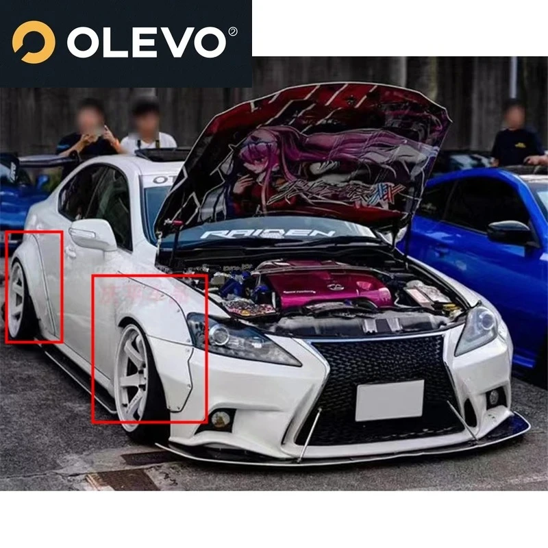 Фото Новый для Lexus IS IS250 IS300 2006-12 2013-2017 передний задний бампер, широкий комплект кузова, аксессуар для заднего и переднего крыла №3