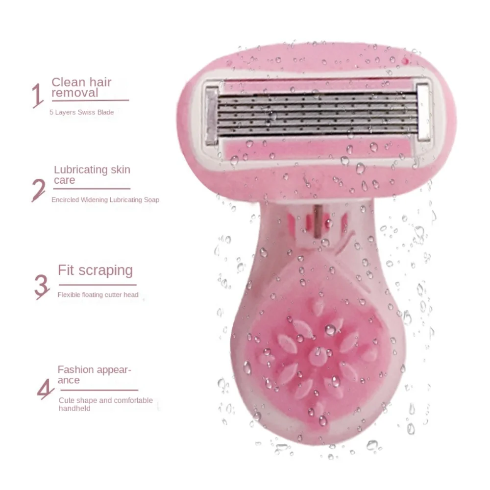 Женская мини-бритва для гладкого очищения подмышек волос на теле частные части