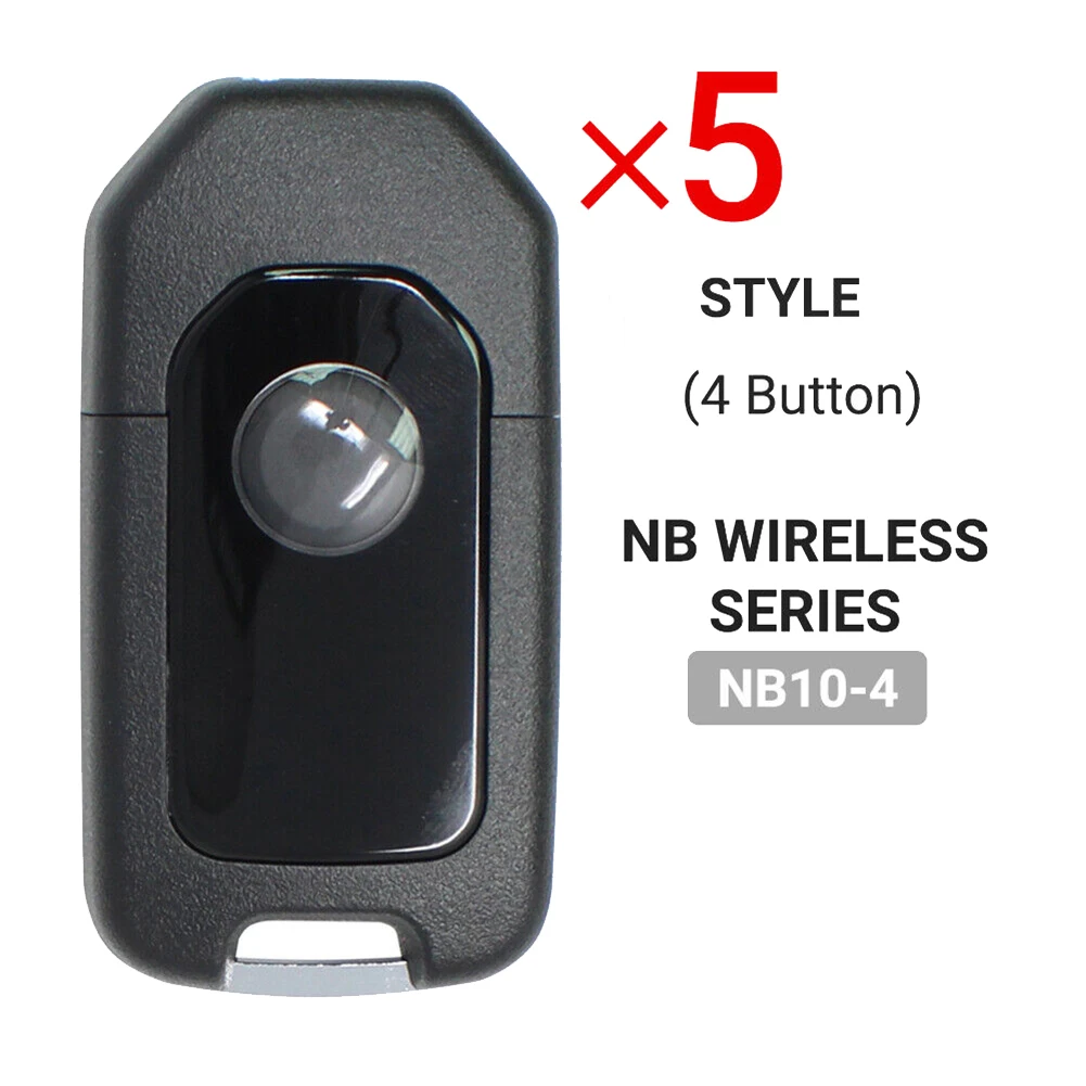 5 шт. для KEYDIY NB10-4 NB-Series 4-кнопочный универсальный дистанционный ключ от автомобиля