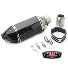 Универсальный глушитель выхлопной трубы для мотоцикла, 51 мм, для YAMAHA YS 125 150 250 YZF R1 R3 R6 R15 R25 R125 TDM 850 900 JOG 125