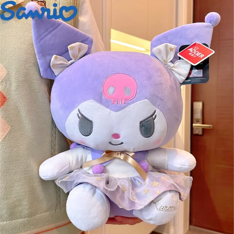 

Genuine Sanrio Platinum Series Kuromi Hello Kitty Melody Cinnamorroll Plush Toy Soft Stuffed Doll Toy For Children Birthday Gift