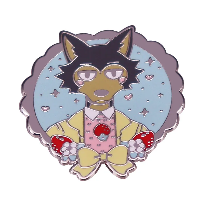 

Animal Rhapsody Fashionable Creative Cartoon Brooch Lovely Enamel Badge Clothing Accessories