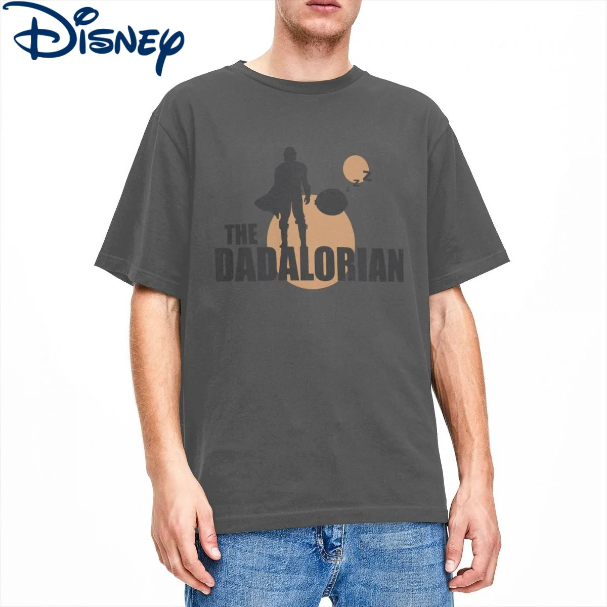 

Футболка мужская хлопковая с круглым вырезом и коротким рукавом