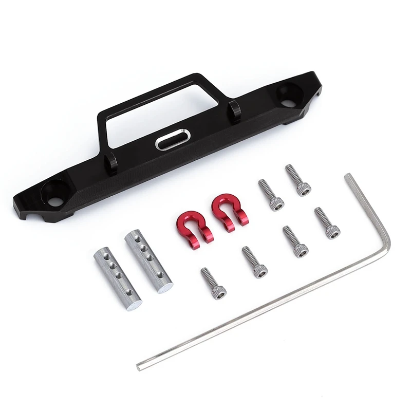 

Metal Front Bumper Front Bumper With Hook For 1/24 Axial SCX24 90081 Upgrade Parts