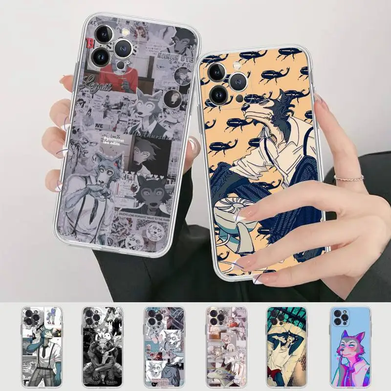 

Yinuoda Anime BEASTARS Phone Case For iPhone 14 13 12 Mini 11 Pro XS Max X XR SE 6 7 8 Plus Soft Silicone Cover