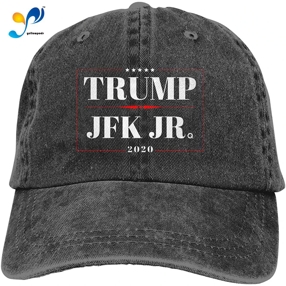 

Hats For Women Donald Trump & JFK Jr Q 2020 Campaign Adjustable Baseball Caps Denim Hats Cowboy Sport Outdoor