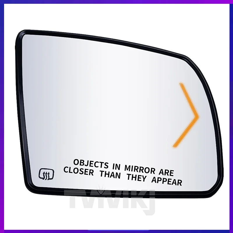 

Левое и правое боковое зеркало заднего вида, стеклянный объектив для Toyota Tundra Sequoia 2007-2019, детектор слепых зон, вспомогательные автомобильные зеркала