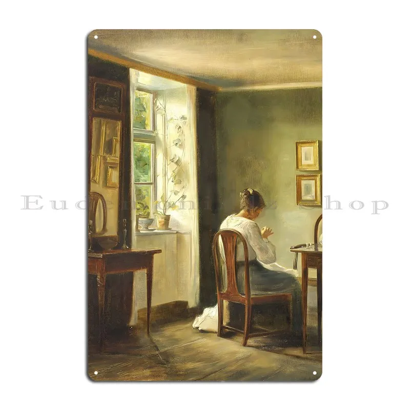 

Woman Knitting Metal Signs Pub Plates Designer Decoration Create Vintage Tin Sign PosterWall Decoration
