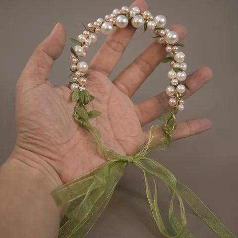 MOONBIFFY Бохо венок из микрофибры для девочки