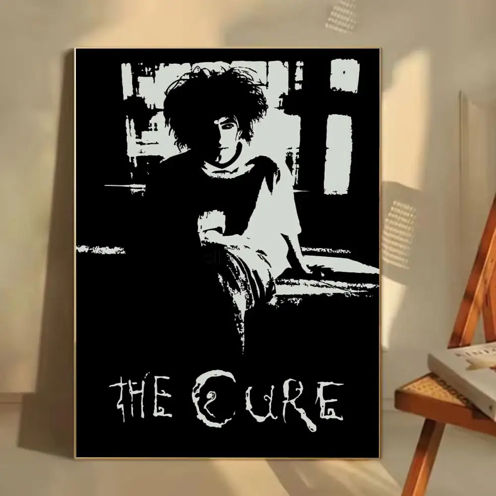 Фото Постеры группы THE C-CURE, акварельные настенные принты, декор для комнаты, самоклеящиеся художественные постеры, водонепроницаемая бумага №5