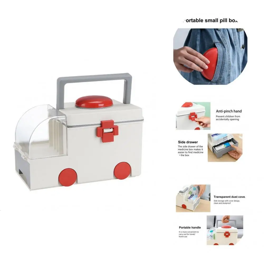 

Многофункциональная Пластиковая Коробка для хранения таблеток с индивидуальной сеткой для подарков