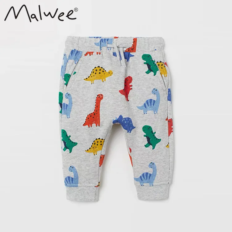 

Новые спортивные штаны для мальчиков Осенняя детская одежда детские хлопковые штаны с мультяшным рисунком динозавра спортивные брюки детс...