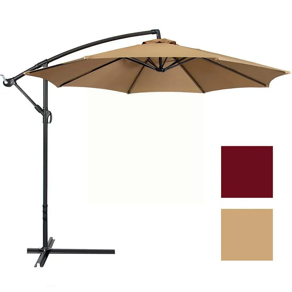 

Outdoor Umbrella Replacement Canopy For 8 Ribs Dia Patio Sunshade Parasol Top Canopy Cover For Yard Garden Patio Beach P F5a0