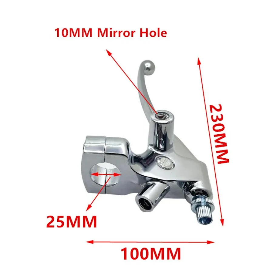 

Рычаг сцепления M10 25 мм с зеркальной резьбой для Honda CB400SF CB250 Magna 750 Dirt Pit Bike для Yamaha V Star 1100 1300