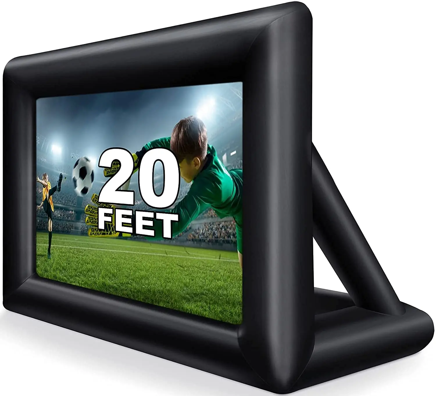 Портативное наружное кинооборудование надувной экран для фильмов большой