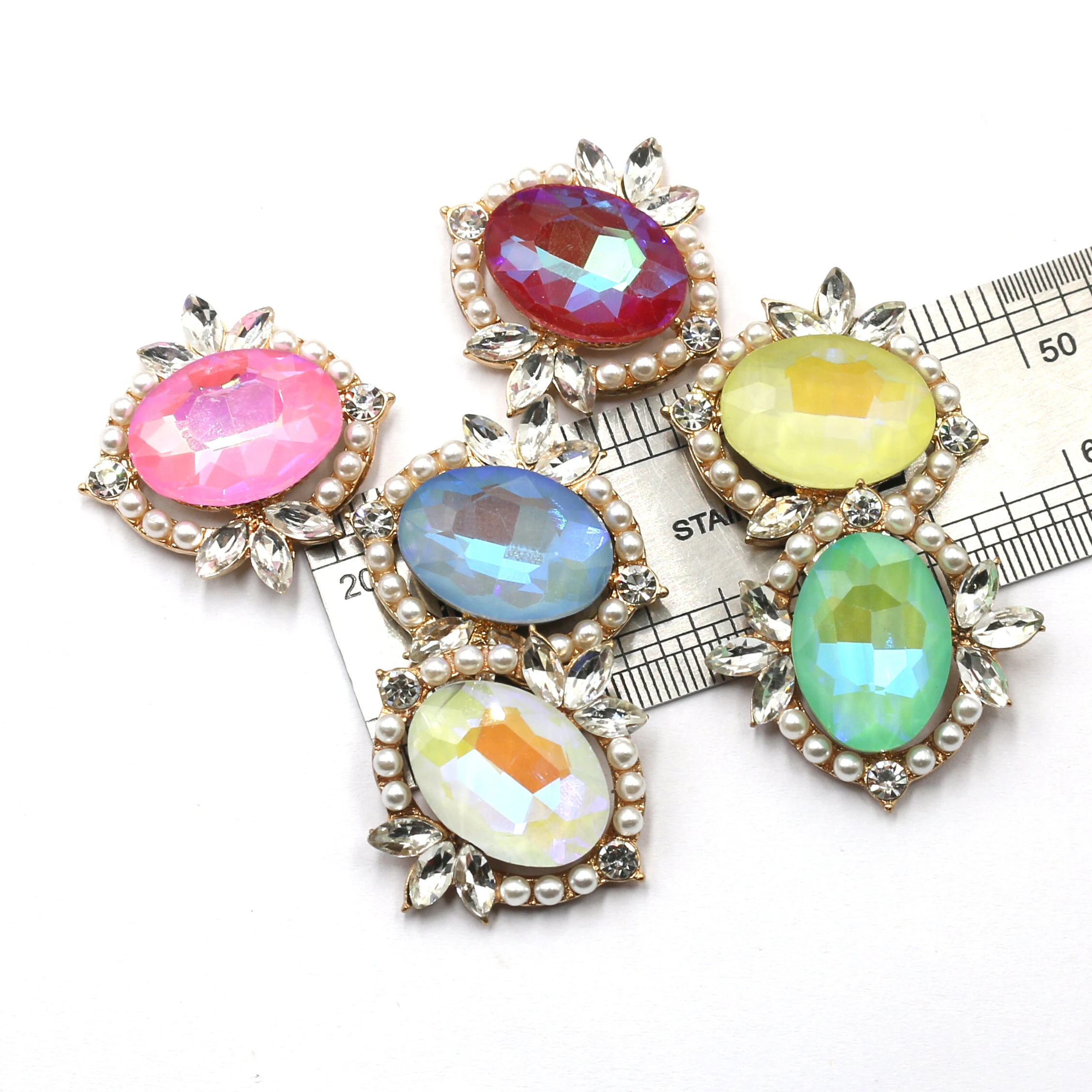 5 шт. 28*28 мм новый сплав искусственный жемчуг декоративная застежка на Хэллоуин