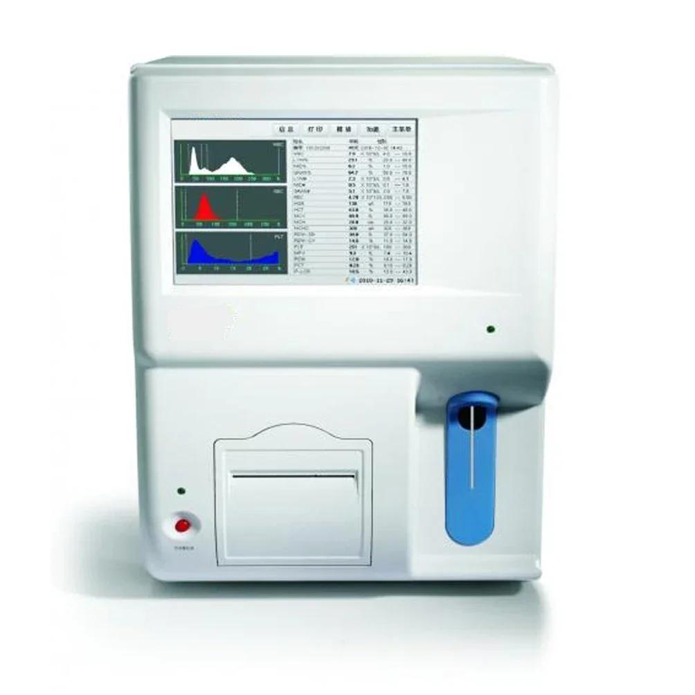 Amain Automatische Bloed Hematologie Analyzer AMHA3100 Klinische Chemie Met Сенсорный экран